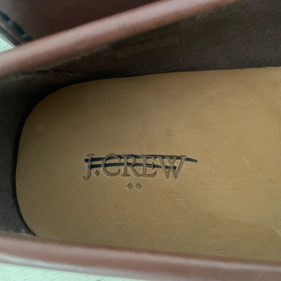 J. CREW Classic Leather
Driving Shoes in Brown Size 10
1/2 M $178 New AW685 main image 4